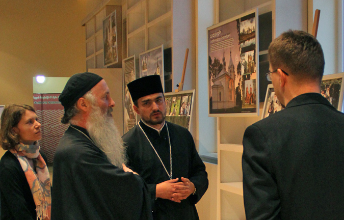 Archbishop Isaiah visited our exhibition